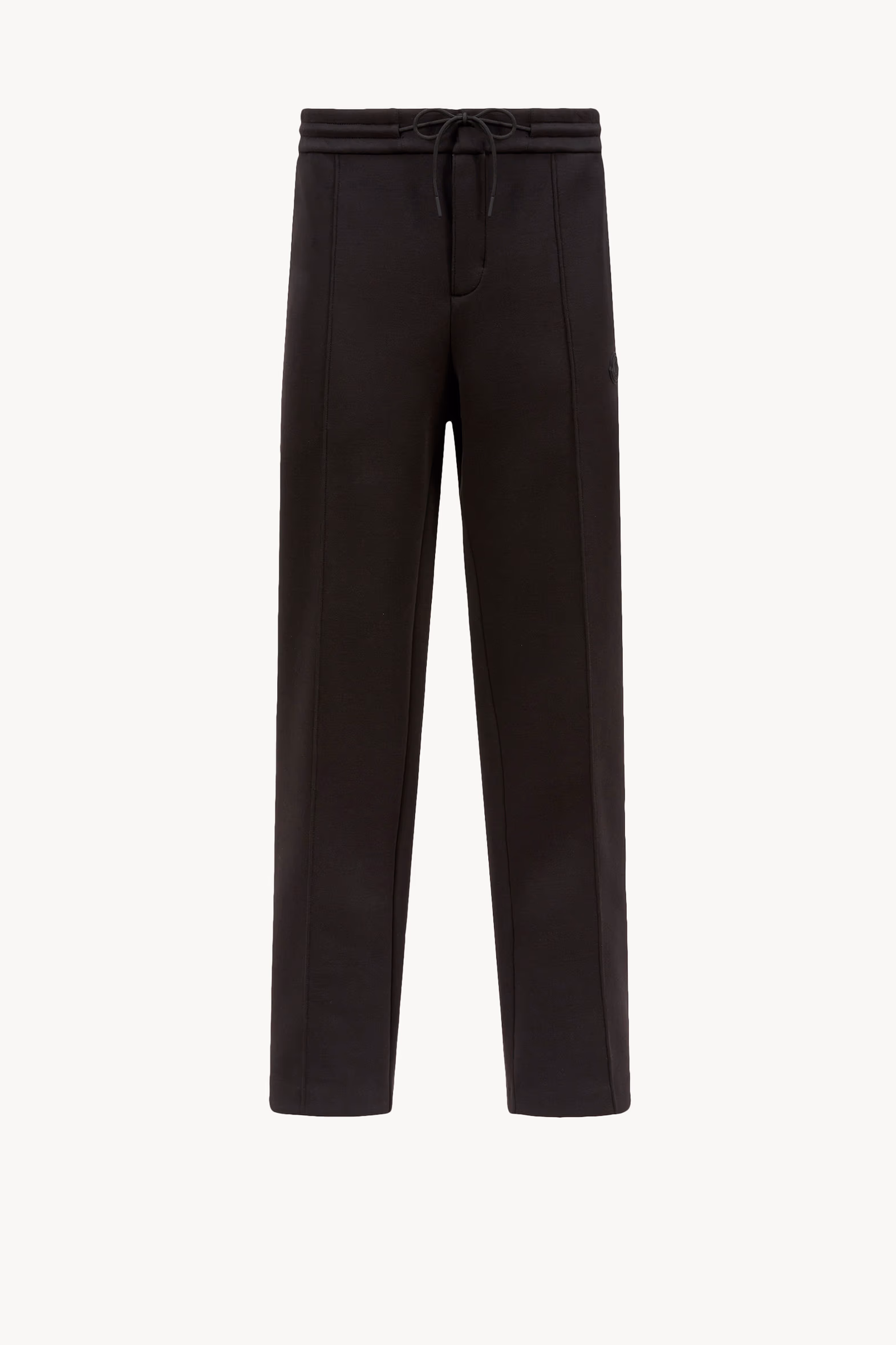 Pantalones deportivos de neopreno y algodón con parche con logotipo Hombre Negro Moncler 2